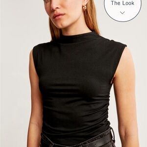 A&F Paloma top, black XL